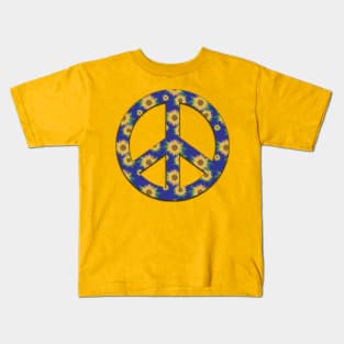 Sunflower Peace Kids T-Shirt